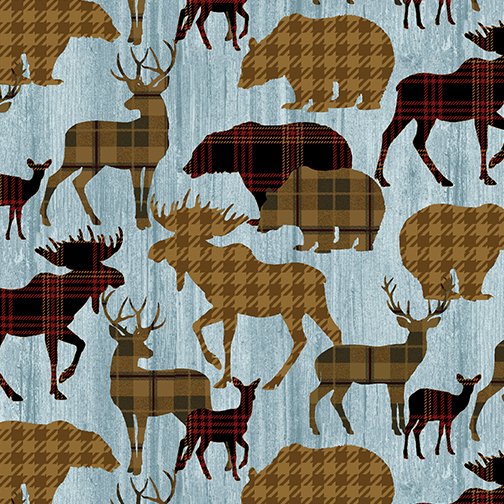Animals on Wood
