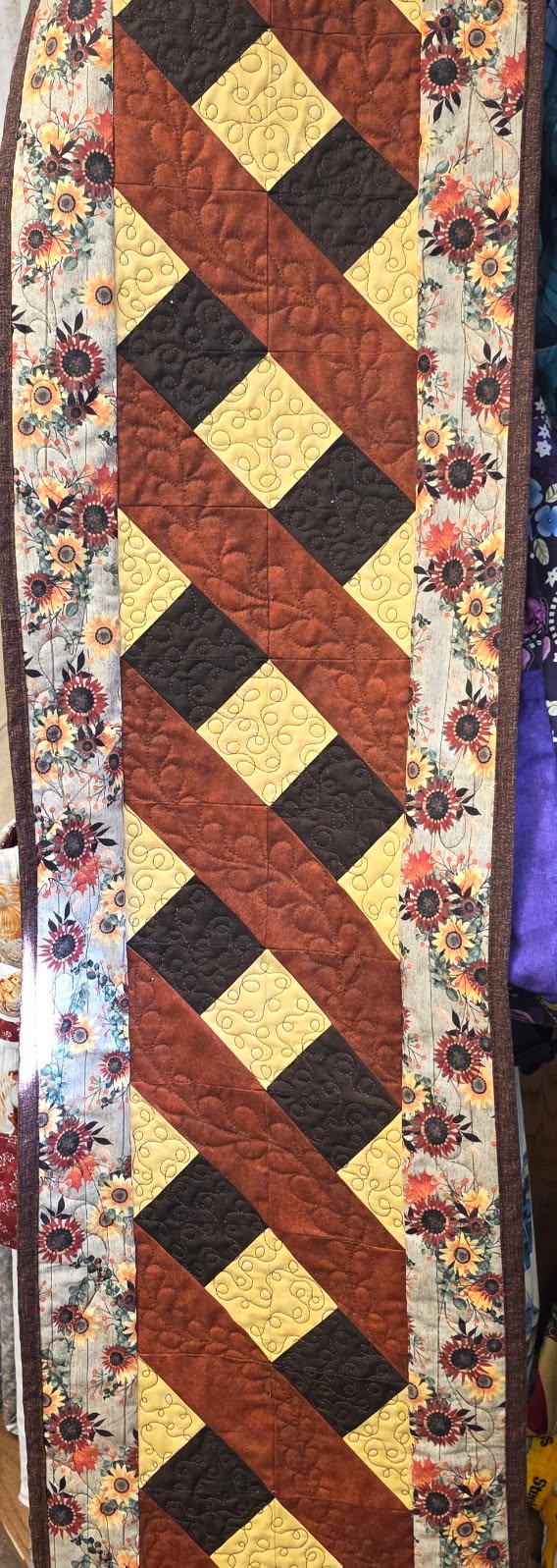 Fall Lattice Table Runner