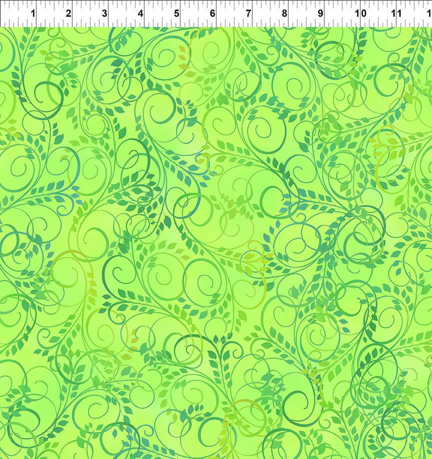 Vines on green
