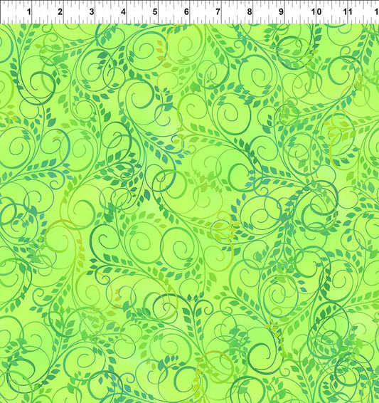Vines on green