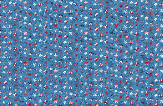 Red, White & Blue stars