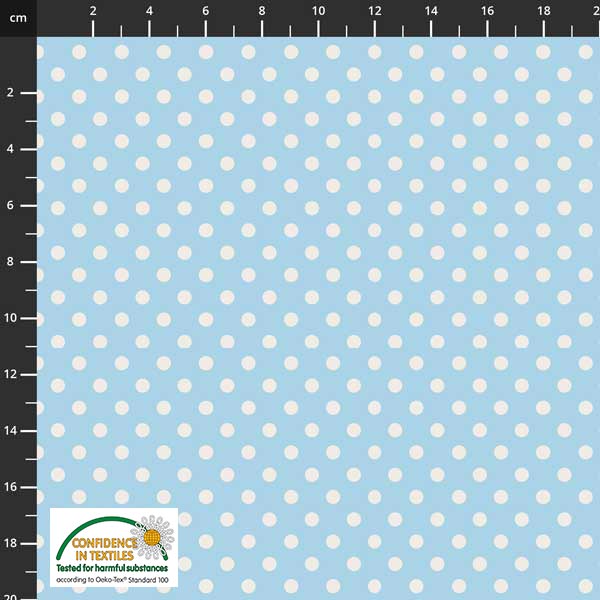 White polka dots - Various color backgrounds